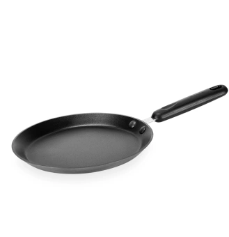 Сковорода блинная Rondell Pancake frypan RDA-274 круглая 22см покрытие: TriTitan ручка несъемная (без крышки) черный - купить недорого с доставкой в интернет-магазине