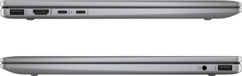 Ноутбук HP Envy x360 14-fa0004ci Ryzen 5 8640HS 16Gb SSD512Gb AMD Radeon Graphics 14" IPS Touch WUXGA (1920x1200) Windows 11 Home silver WiFi BT Cam (A1AA5EA) - купить недорого с доставкой в интернет-магазине
