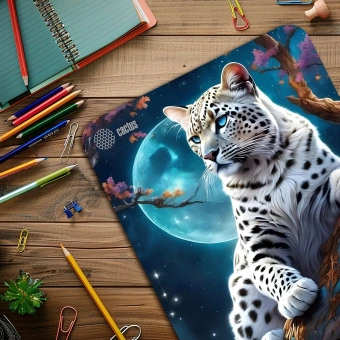 Коврик для мыши Cactus Snow Leopard 400x300x3мм (CS-MP-PRO16XL) - купить недорого с доставкой в интернет-магазине