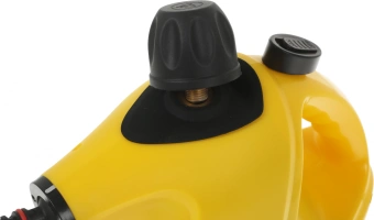 Пароочиститель ручной Kitfort КТ-9138-3 1050Вт черный/желтый - купить недорого с доставкой в интернет-магазине