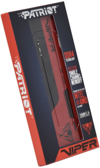 Память DDR4 8Gb 2666MHz Patriot PVE248G266C6 Viper EliteII RTL Gaming PC4-21300 CL16 DIMM 288-pin 1.2В - купить недорого с доставкой в интернет-магазине