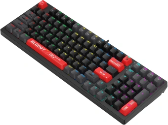 Клавиатура A4Tech S98 механическая красный/красный USB for gamer LED (S98 RED) кабель 1.8м - купить недорого с доставкой в интернет-магазине