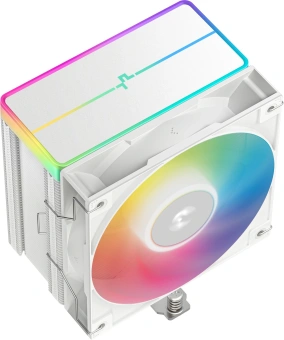 Устройство охлаждения(кулер) Deepcool AG500 Wh V2 ARGB Soc-AM5/AM4/1200/1700/1851 белый 4-pin 29.4dB Al+Cu 240W 857gr Ret (R-AG500-WHAMMN-GJD) - купить недорого с доставкой в интернет-магазине