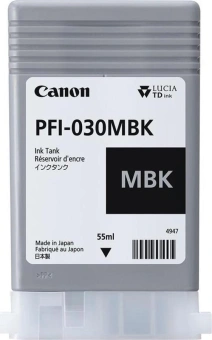 Картридж струйный Canon PFI-030MBK 3488C001 черный матовый (55мл) для Canon imagePROGRAF TA-20, TA-30, TM-240, TM-340. - купить недорого с доставкой в интернет-магазине
