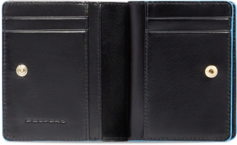Кошелек женский Piquadro Blue Square PD6660B2R/N черный натур.кожа - купить недорого с доставкой в интернет-магазине