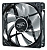 Вентилятор для корпуса Deepcool Wind Blade 120 LED 120х120x25 черный 3-pin 4-pin (Molex) 26дБ (DP-FLED-WB120) Ret