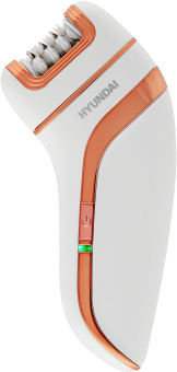 Эпилятор Hyundai H-EP9020 скор.:2 насад.:3 от аккум. белый/бежевый - купить недорого с доставкой в интернет-магазине