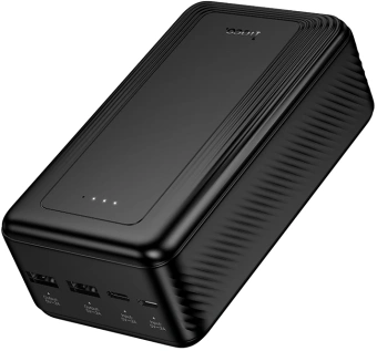 Мобильный аккумулятор Hoco J165B Honey 30000mAh 3A черный (66336) - купить недорого с доставкой в интернет-магазине