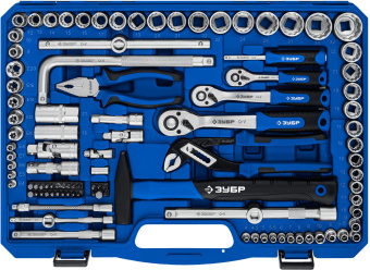 Набор инструментов Зубр 27670-H142 142 предмета (жесткий кейс) - купить недорого с доставкой в интернет-магазине