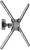 Кронштейн для телевизора Kromax CORBEL-6 черный 22"-65" макс.30кг настенный поворот и наклон - купить недорого с доставкой в интернет-магазине