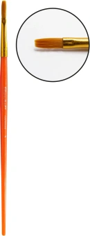 Набор кистей Silwerhof Color (наб.10шт) синт.кр.№2,3/плос.№3,6,7,12/овал.№3,10 - купить недорого с доставкой в интернет-магазине