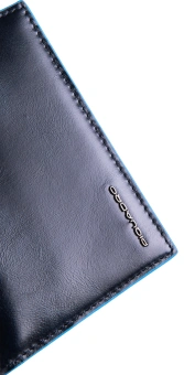 Обложка для документов Piquadro Blue Square PP5256B2/BLU2 синий натур.кожа - купить недорого с доставкой в интернет-магазине