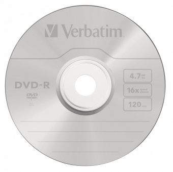 Диск DVD-R Verbatim 4.7Gb 16x Cake Box (10шт) (43523) - купить недорого с доставкой в интернет-магазине