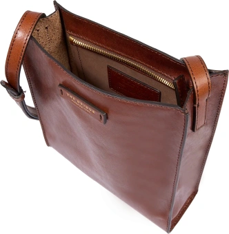 Сумка кросс-боди женская The Bridge Mirra 04160501/14 коричневая натур.кожа - купить недорого с доставкой в интернет-магазине