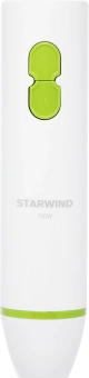 Блендер погружной Starwind SBP1113 750Вт белый/зеленый - купить недорого с доставкой в интернет-магазине