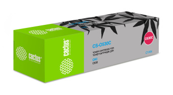 Картридж лазерный Cactus CS-O530C 44469754 голубой (5000стр.) для Oki C530 - купить недорого с доставкой в интернет-магазине