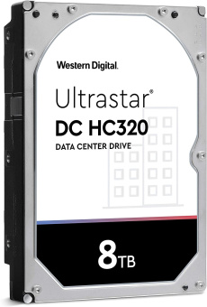 Жесткий диск WD SATA-III 8TB 0B36404 HUS728T8TALE6L4 Ultrastar DC HC320 (7200rpm) 256Mb 3.5" - купить недорого с доставкой в интернет-магазине