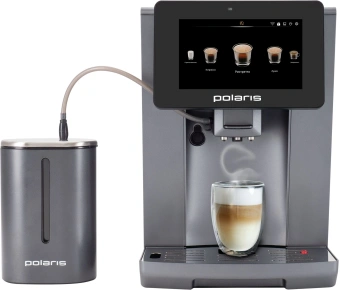 Кофемашина Polaris PACM 2085GC WIFI IQ Home 1450Вт графит - купить недорого с доставкой в интернет-магазине