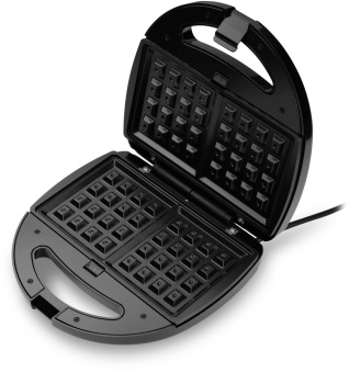 Сэндвичница Starwind SSW2346 750Вт черный/серебристый - купить недорого с доставкой в интернет-магазине