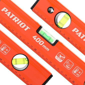 Уровень Patriot LCP-400 пузырьковый 3глаз. оранжевый (350005504) - купить недорого с доставкой в интернет-магазине
