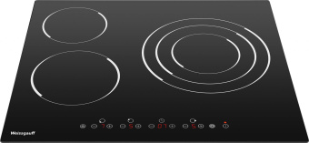 Варочная поверхность Weissgauff HV 633 B черный - купить недорого с доставкой в интернет-магазине