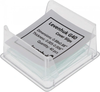 Набор микропрепаратов Levenhuk N18 NG 83предм. прозрачный/черный/оранжевый (29276) - купить недорого с доставкой в интернет-магазине