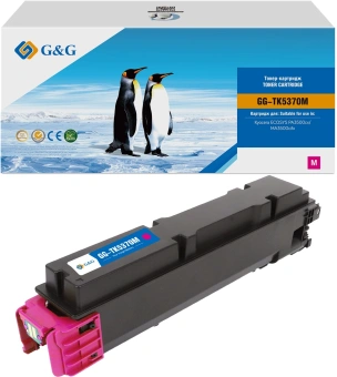 Картридж лазерный G&G GG-TK5370M TK-5370M пурпурный (5000стр.) для Kyocera ECOSYS PA3500cx/MA3500cifx - купить недорого с доставкой в интернет-магазине