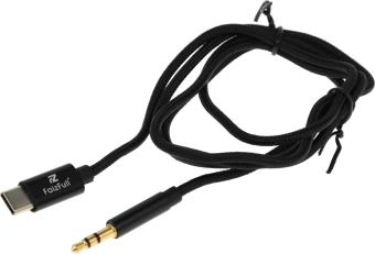 Кабель-переходник акустический Premier CQ002 USB Type-C (m)/Jack 3.5 (m) 1м. черный (A2503) - купить недорого с доставкой в интернет-магазине