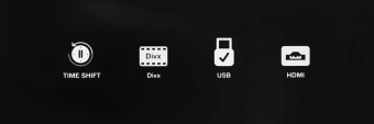 Ресивер DVB-T2 Hyundai H-DVB240 черный - купить недорого с доставкой в интернет-магазине