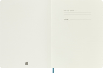 Блокнот Moleskine CLASSIC SOFT QP621B35 XLarge 190х250мм 192стр. линейка мягкая обложка голубой - купить недорого с доставкой в интернет-магазине