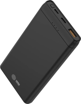 Мобильный аккумулятор Cactus CS-PBFSFT-10000 10000mAh 2.1A 2xUSB-A черный - купить недорого с доставкой в интернет-магазине