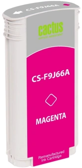 Картридж струйный Cactus CS-F9J66A 728XL пурпурный (130мл) для HP DJ T730/T830 с чипом - купить недорого с доставкой в интернет-магазине