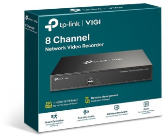 Видеорегистратор TP-Link NVR VIGI NVR1008H - купить недорого с доставкой в интернет-магазине