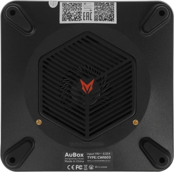 ПК Мини Chuwi AuBox Core i9 13900HK (2.6) 16Gb SSD512Gb Iris Xe Windows 11 Pro 2x2.5GbitEth WiFi BT 120W серебристый/черный - купить недорого с доставкой в интернет-магазине