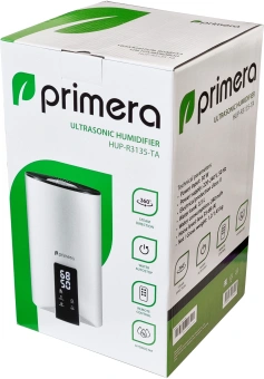 Увлажнитель воздуха Primera HUP-R3135-TA 30Вт (ультразвуковой) белый/черный - купить недорого с доставкой в интернет-магазине