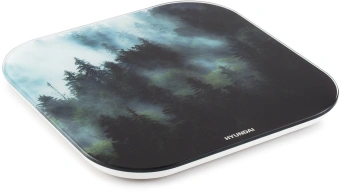 Весы напольные электронные Hyundai H-BS03761 макс.180кг темно-зеленый - купить недорого с доставкой в интернет-магазине