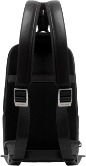 Рюкзак слинг мужской Piquadro Victor CA7174W143/N черный натур.кожа - купить недорого с доставкой в интернет-магазине