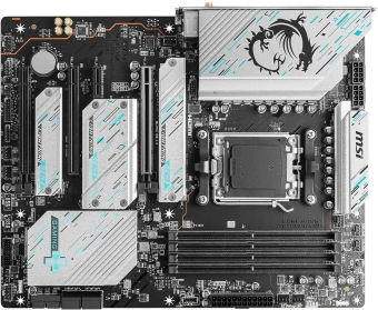 Материнская плата MSI X670E GAMING PLUS WIFI SocketAM5 AMD X670 4xDDR5 ATX AC`97 8ch(7.1) 2.5Gg RAID+HDMI+DP - купить недорого с доставкой в интернет-магазине