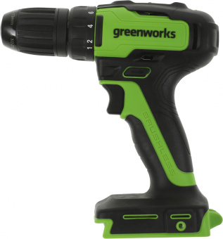 Дрель-шуруповерт Greenworks GD24DD35 аккум. патрон:быстрозажимной (3704007) - купить недорого с доставкой в интернет-магазине