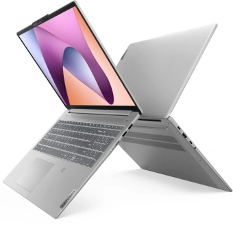 Ноутбук Lenovo IdeaPad Slim 5 16ABR8 Ryzen 7 7730U 16Gb SSD512Gb AMD Radeon 16" IPS WUXGA (1920x1200) noOS grey WiFi BT Cam (82XG0097RK) - купить недорого с доставкой в интернет-магазине