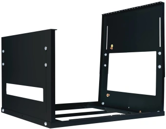 Кронштейн телекоммуникационный Cabeus NC-9U-BK настен. регул.глуб. 9U 19" 450мм нагр.:15кг черный - купить недорого с доставкой в интернет-магазине