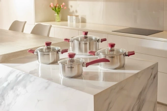 Набор посуды Rondell Strike RDS-818 8 предметов - купить недорого с доставкой в интернет-магазине