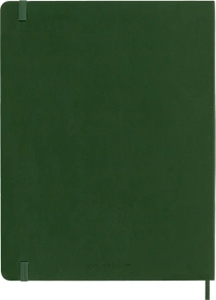 Блокнот Moleskine CLASSIC SOFT QP623K15 XLarge 190х250мм 192стр. нелинованный мягкая обложка зеленый - купить недорого с доставкой в интернет-магазине