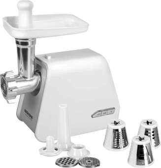 Мясорубка Redmond RMG-1216-8 1200Вт белый/серебристый - купить недорого с доставкой в интернет-магазине