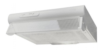 Вытяжка козырьковая Elikor Davoline 50П-290-П3Л белый управление: ползунковое (1 мотор) - купить недорого с доставкой в интернет-магазине