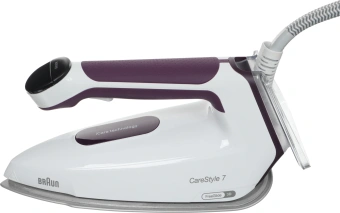 Парогенератор Braun CareStyle 7 IS7266VI 2700Вт серый/сиреневый - купить недорого с доставкой в интернет-магазине