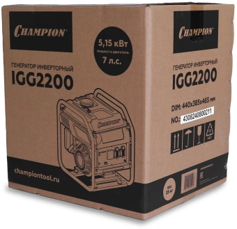 Генератор Champion IGG2200 2.1кВт - купить недорого с доставкой в интернет-магазине