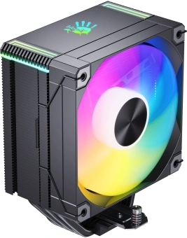 Устройство охлаждения(кулер) Bloody AC-12 ARGB Soc-AM5/AM4/1200/1700/1851 черный 4-pin 14-26dB Al+Cu 230W 582gr Ret (AC-12-ARGB230-BK) - купить недорого с доставкой в интернет-магазине