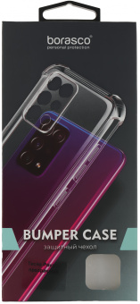 Чехол (клип-кейс) BoraSCO для Tecno Pova 5 Bumper Case прозрачный (72321) - купить недорого с доставкой в интернет-магазине