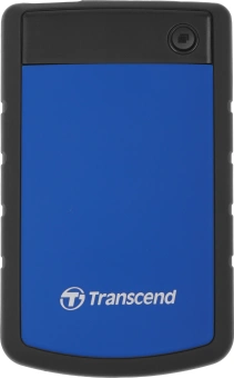 Жесткий диск Transcend USB3.0 2TB TS2TSJ25H3B StoreJet 25H3 (5400rpm) 2.5" синий - купить недорого с доставкой в интернет-магазине